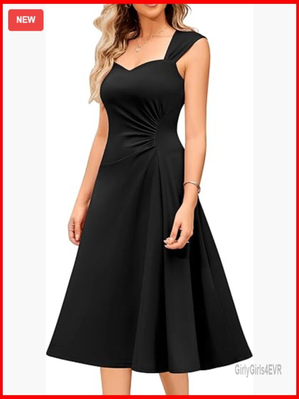 Semi Formal Cocktail A Line Ruched Midi Dress Wedding Guest